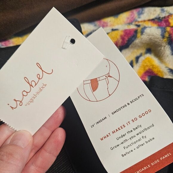 NWT Isabel Maternity Pants Size 14 By Ingrid & Isabel - Target Brand - Picture 4 of 4